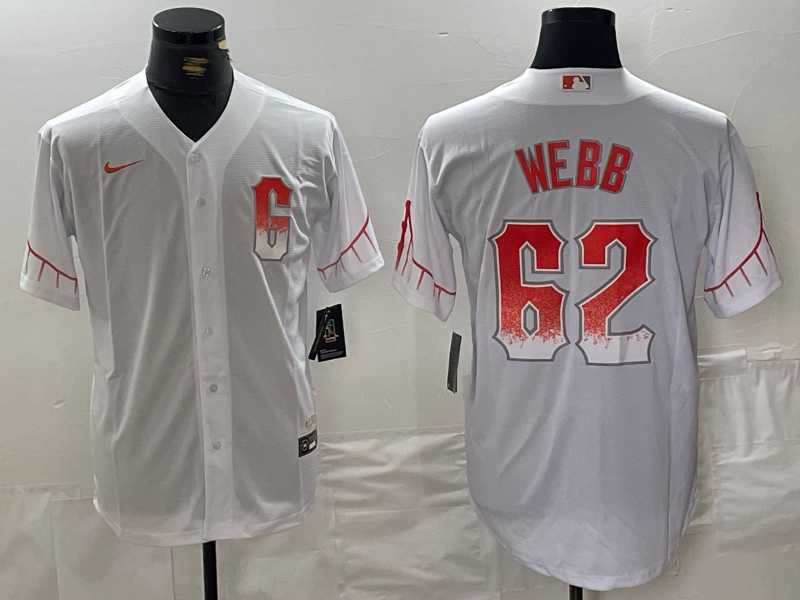 Men%27s San Francisco Giants #62 Logan Webb White City Connect Stitched Cool Base Nike Jersey->st.louis cardinals->MLB Jersey